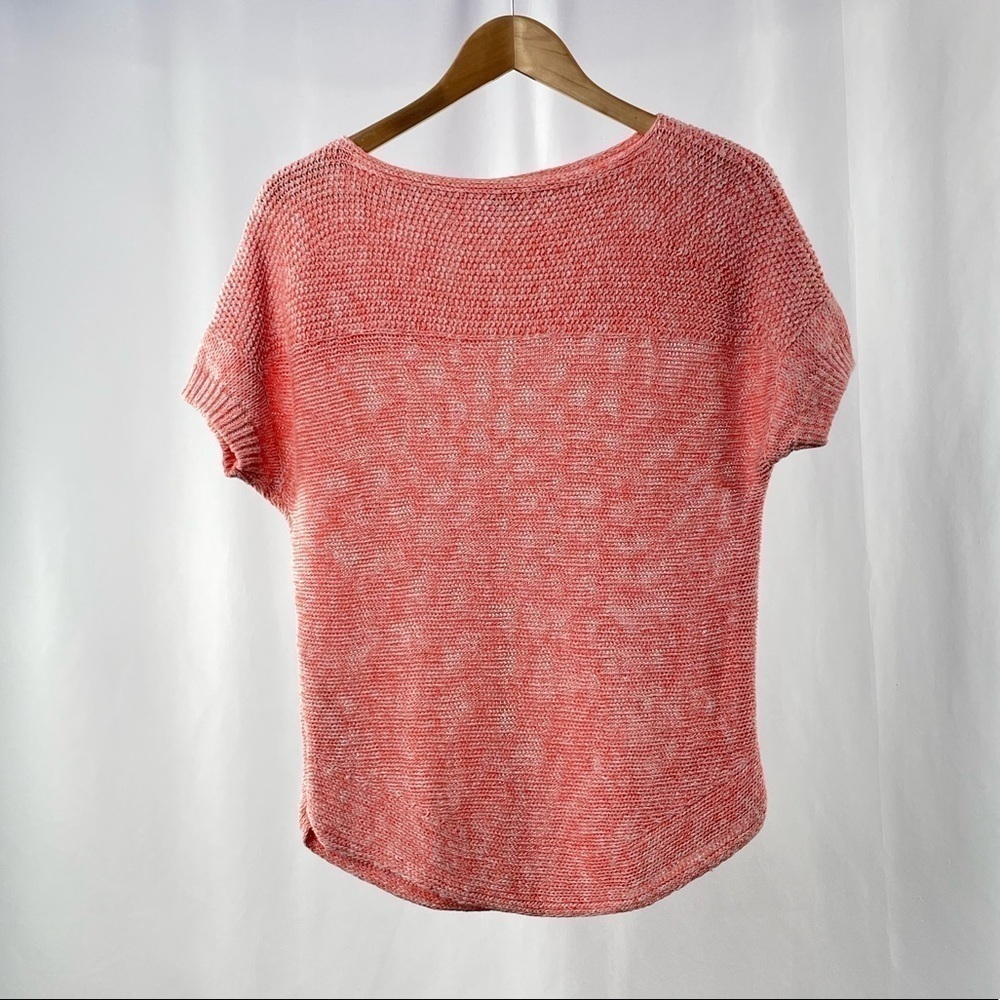 Tommy Bahama Paradise Sun Textured Sweater in Creamsicle Size Extra Small
